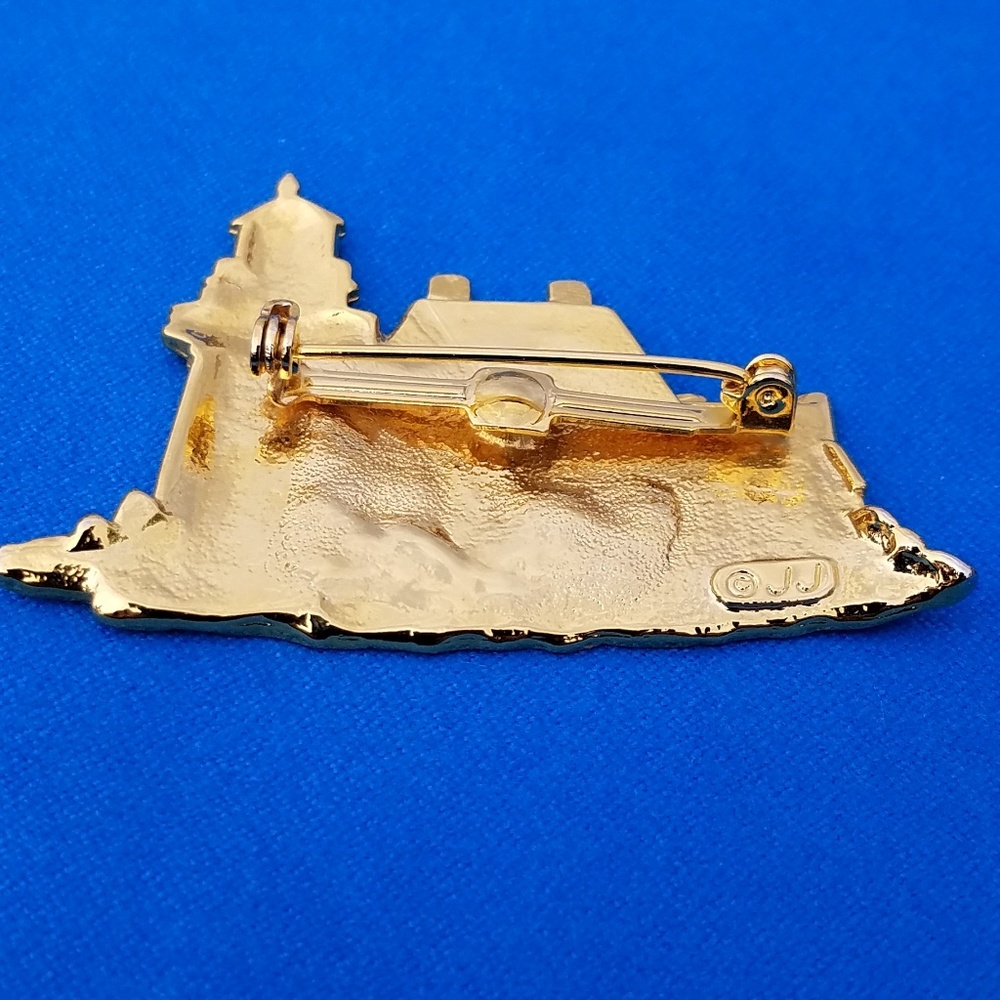 JJ Jonette Lighthouse Pin - Picture 2 of 5